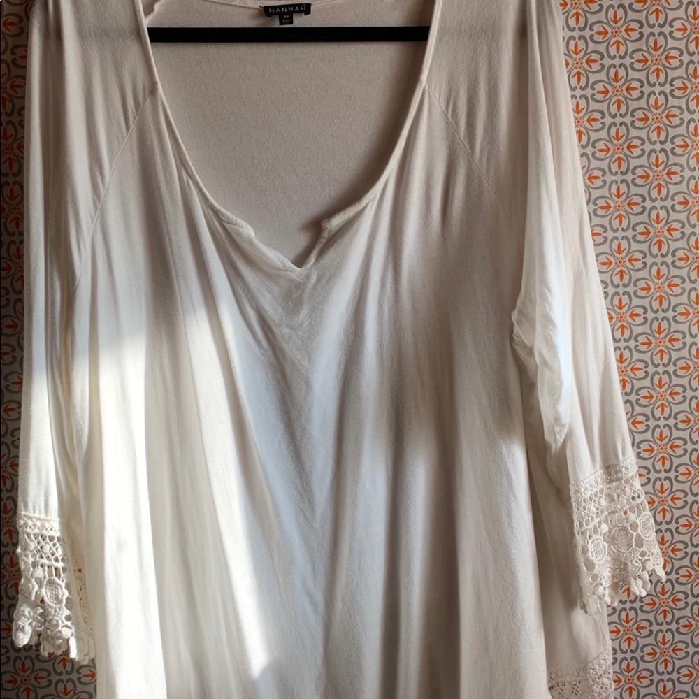 Hannah White Top